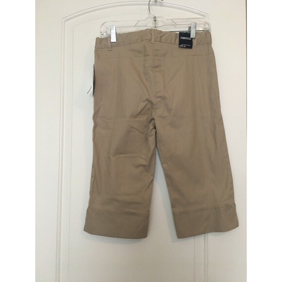 Denice Girls School Uniform/Casual Capri Pants Size 16 Khaki - Picture 8 of 12